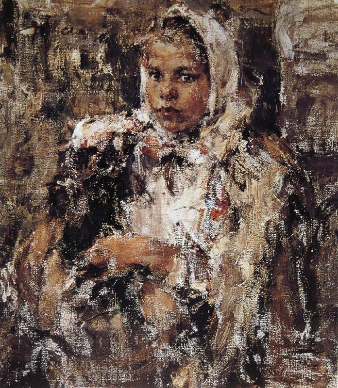Nikolay Fechin Farmer-s Daughter oil painting image
